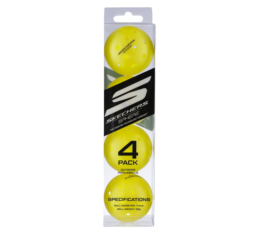 4er-pack pickleball-kugelbälle