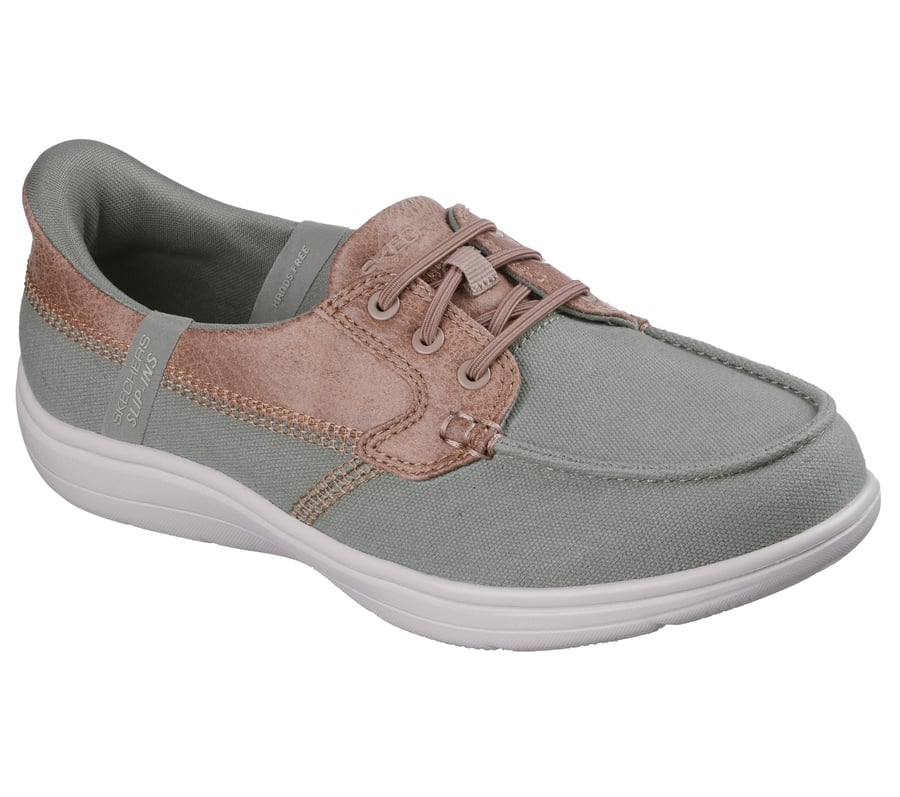 skechers slip-ins on-the-go flex radiant - sandy