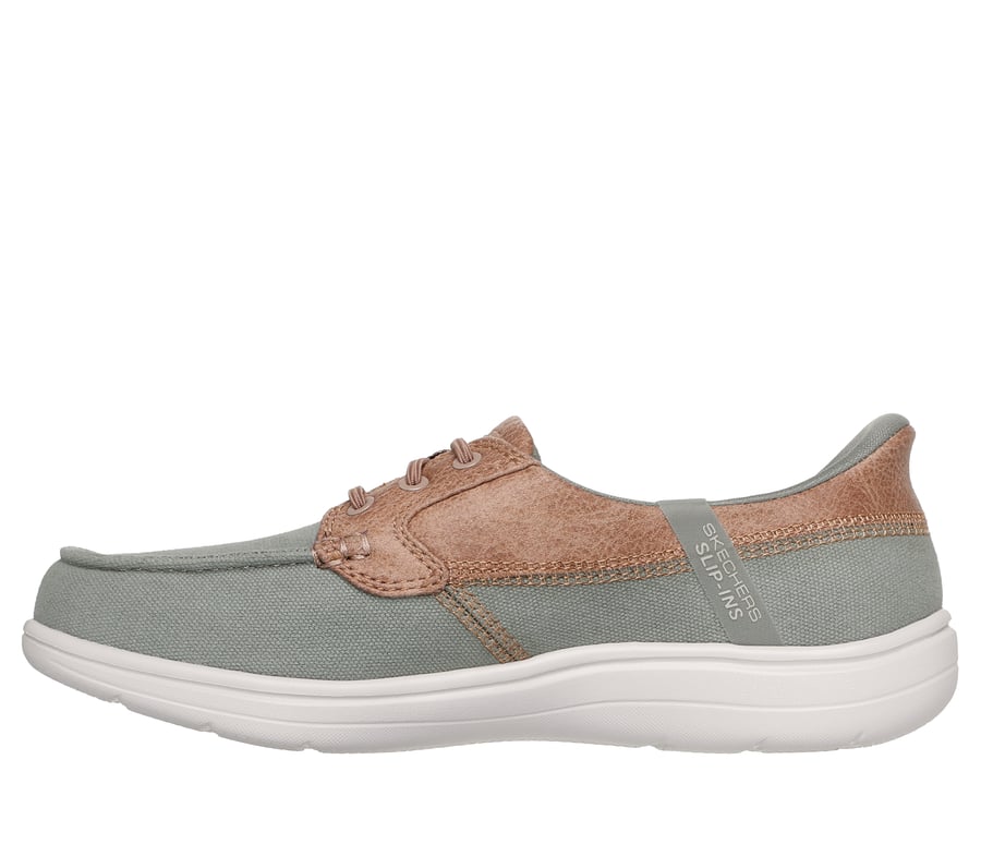 skechers slip-ins on-the-go flex radiant - sandy
