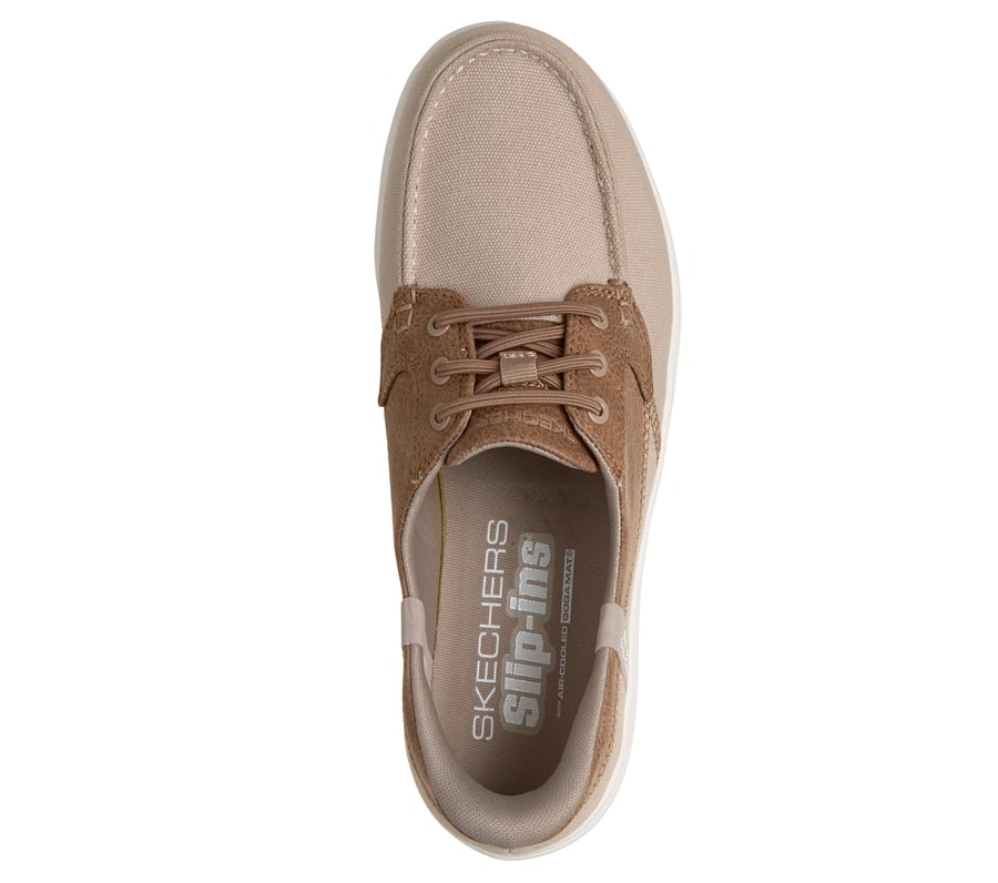 skechers slip-ins on-the-go flex radiant - sandy