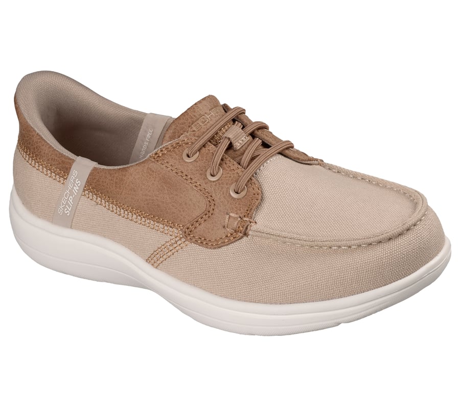 skechers slip-ins on-the-go flex radiant - sandy