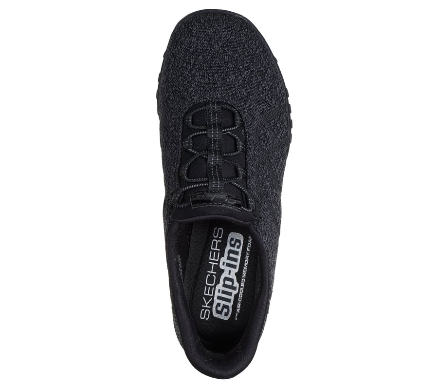 skechers slip-ins breathe-easy - knitty waves