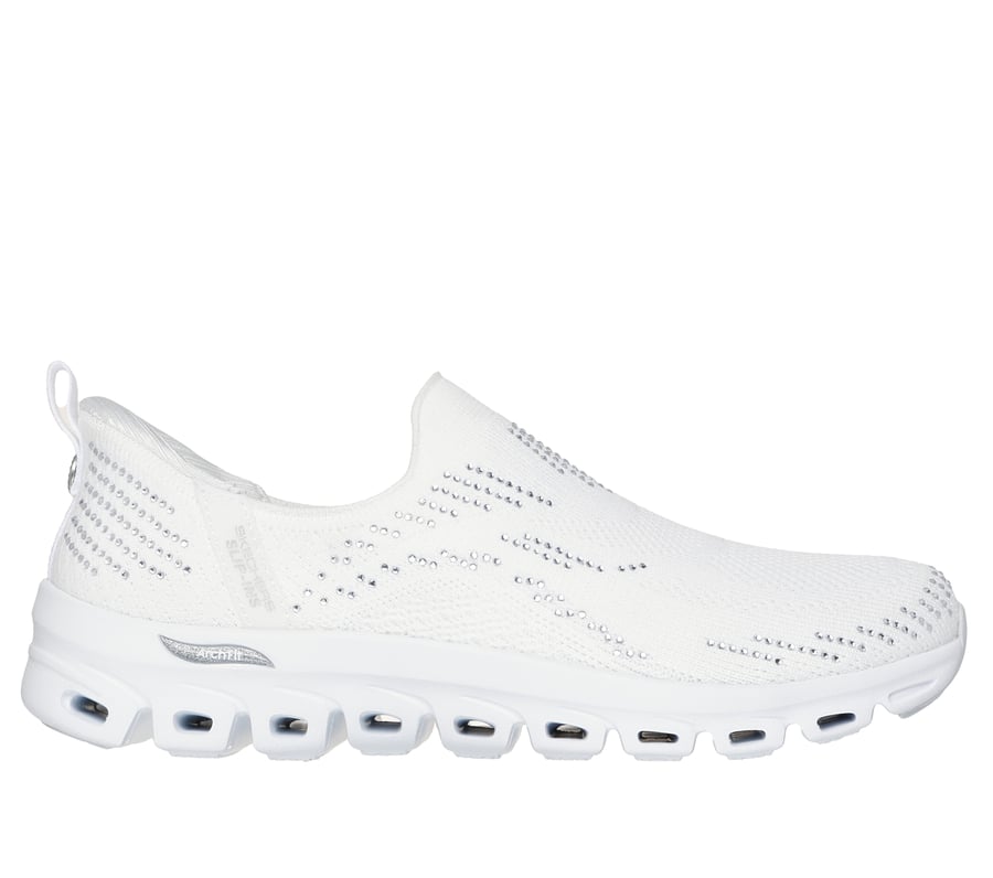 skechers slip-ins martha stewart arch fit glide-step elevate - smoke show