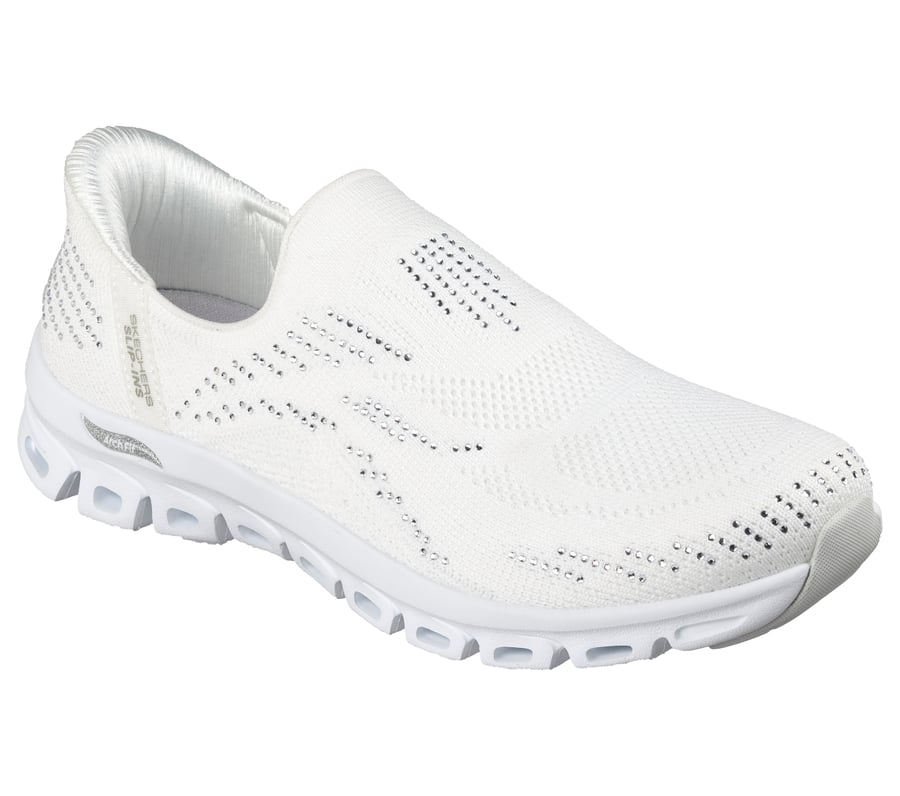 skechers slip-ins martha stewart arch fit glide-step elevate - smoke show