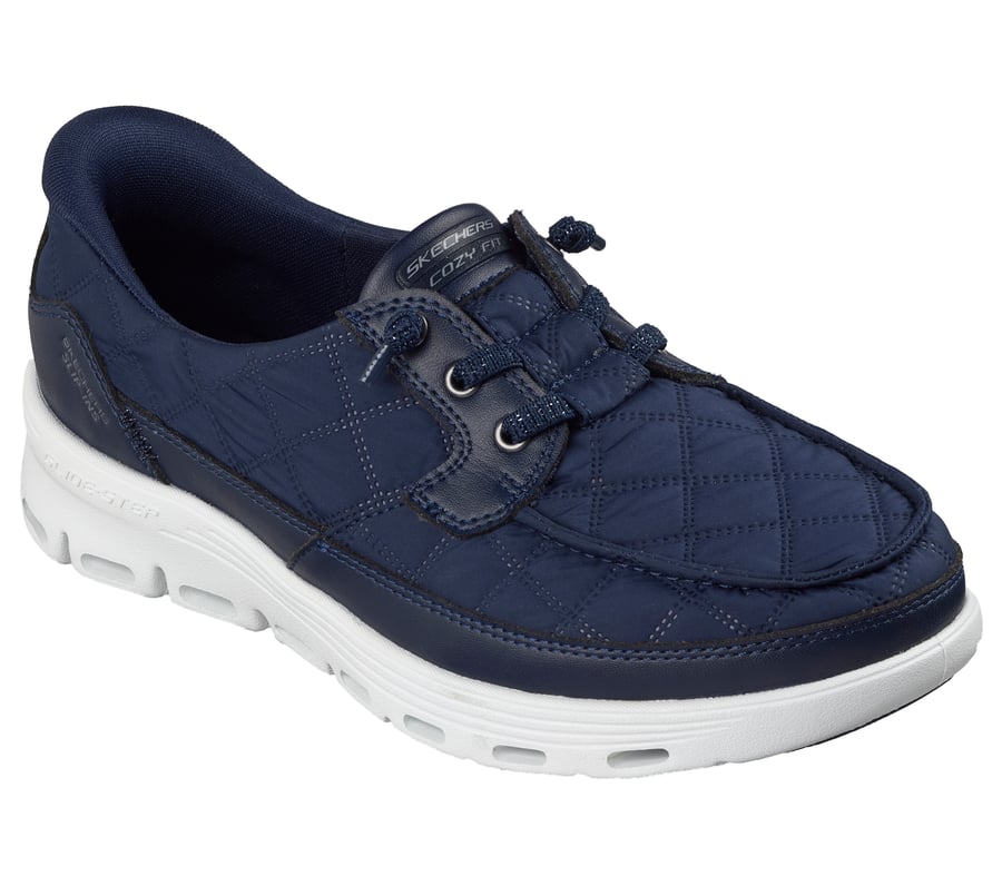 skechers slip-ins glide-step serene - cozy fit newport