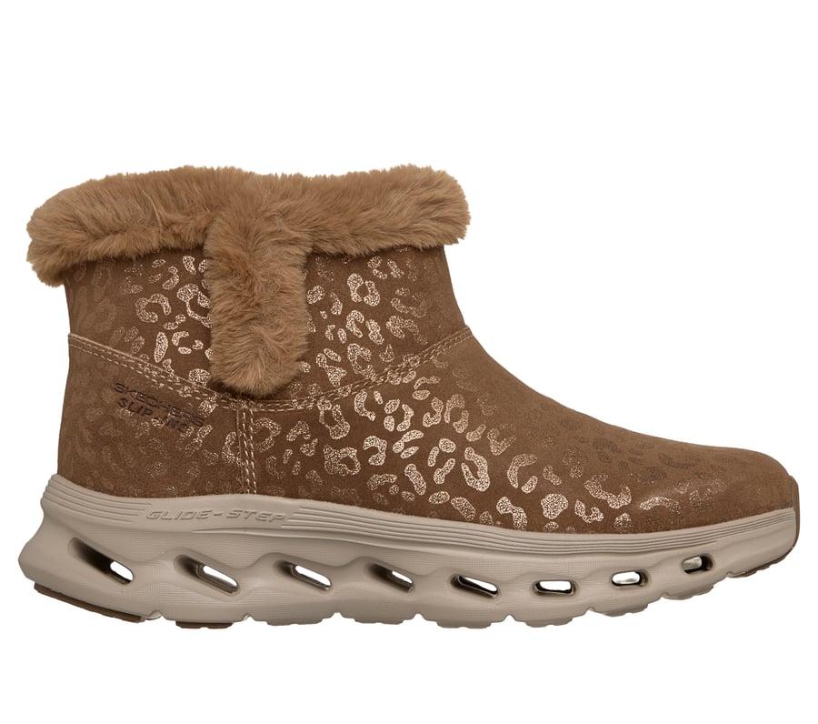 skechers slip-ins go walk glide-step 2.0 boot - mystique