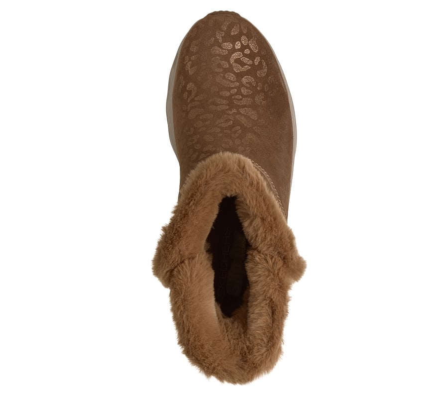 skechers slip-ins go walk glide-step 2.0 boot - mystique