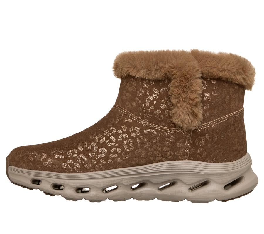 skechers slip-ins go walk glide-step 2.0 boot - mystique