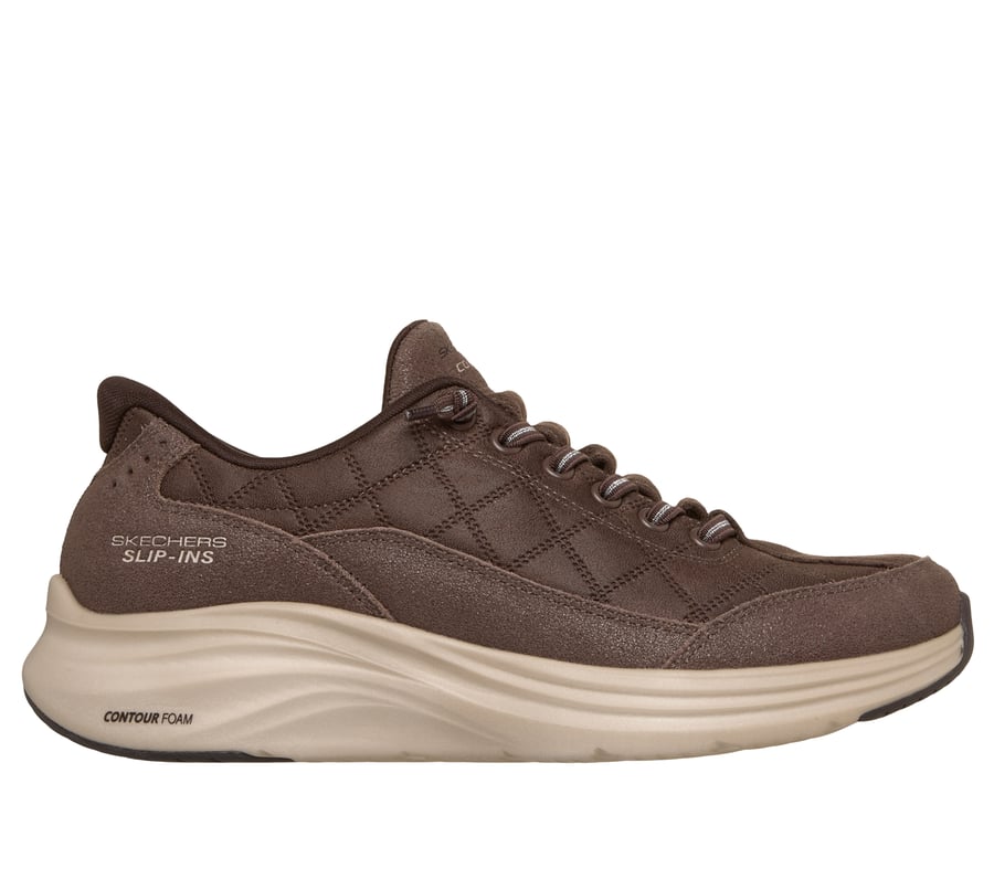 skechers slip-ins konturschaum – bequeme passform natürlicher tragekomfort