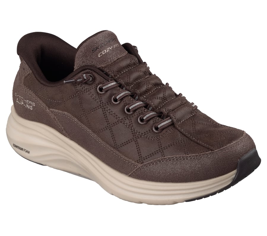 skechers slip-ins konturschaum – bequeme passform natürlicher tragekomfort