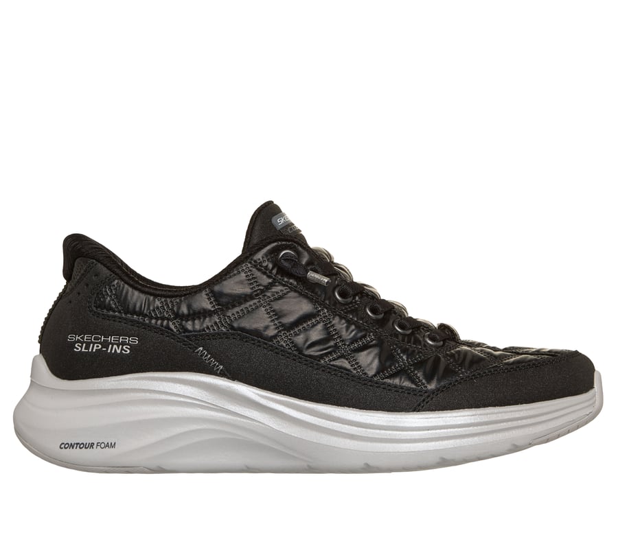 skechers slip-ins contour foam – cozy fit sparkling gem