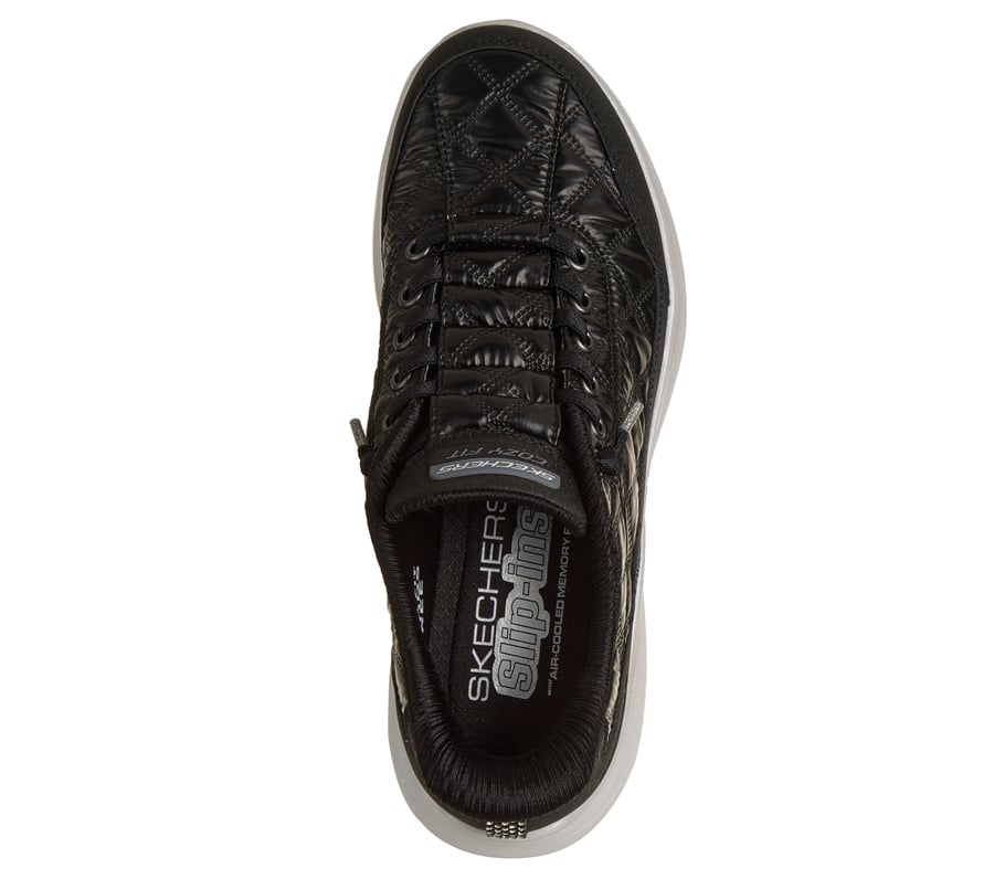 skechers slip-ins contour foam – cozy fit sparkling gem