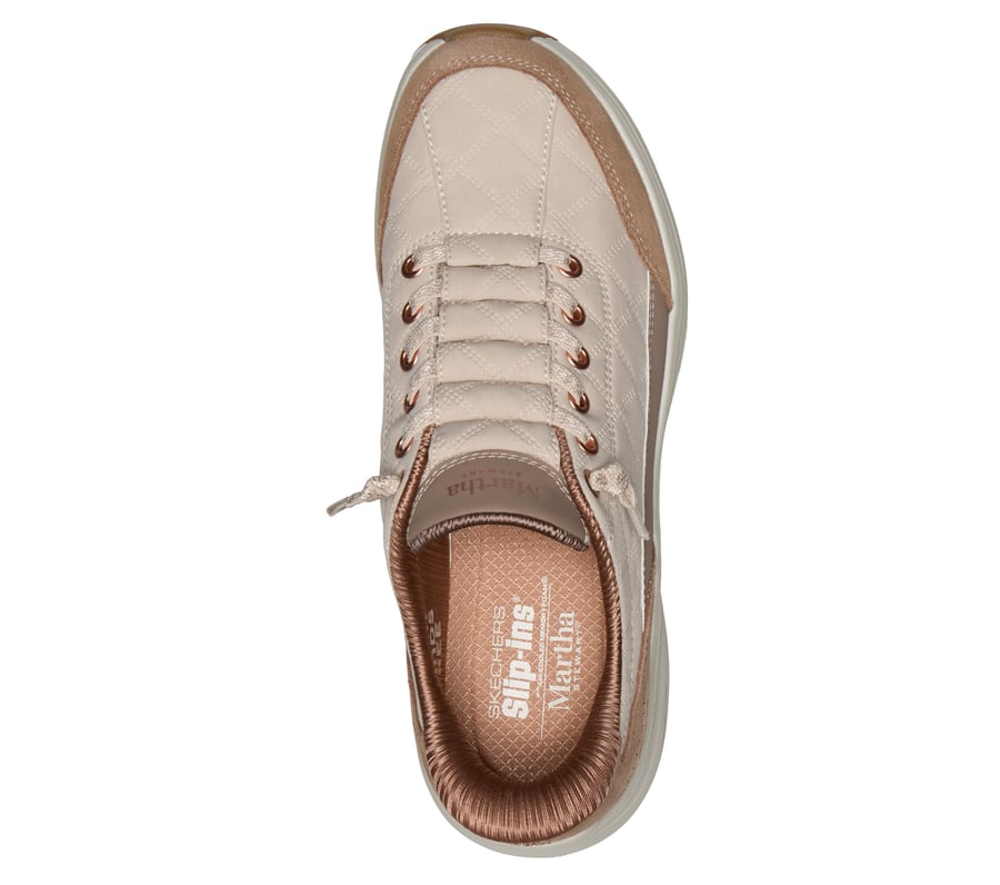 skechers slip-ins martha stewart konturschaum – gemütliche passform süße ruhe