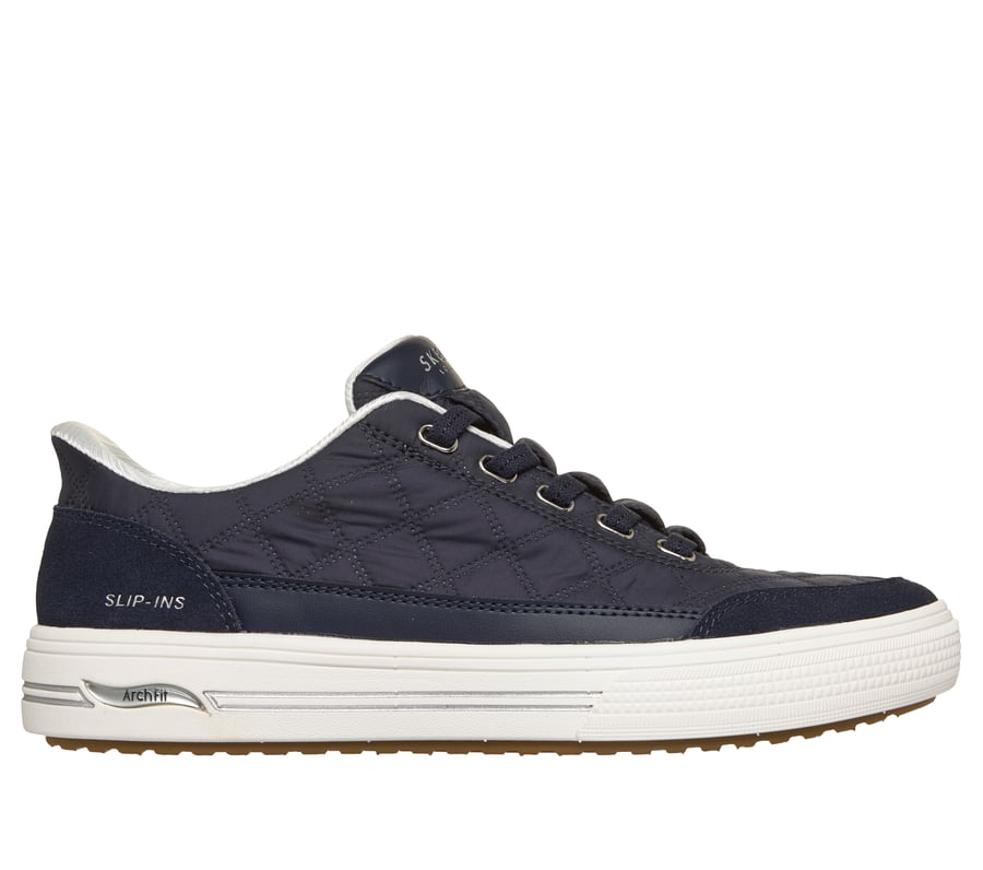 skechers slip-ins arch fit arcade - cozy fit cuddle steps