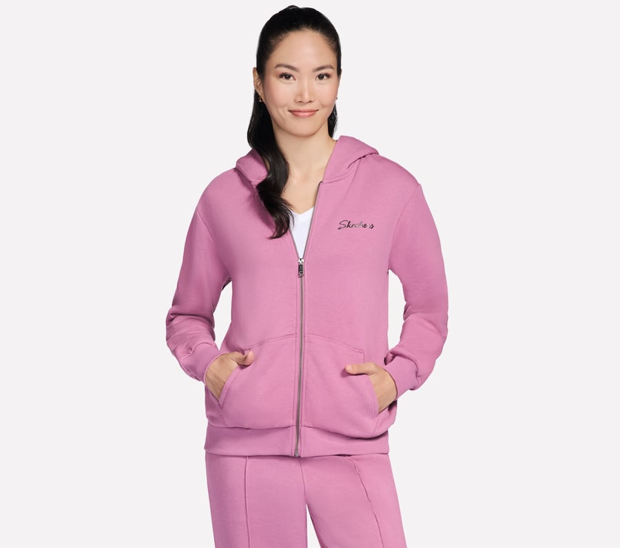 skech sweats signature full zip hoodie