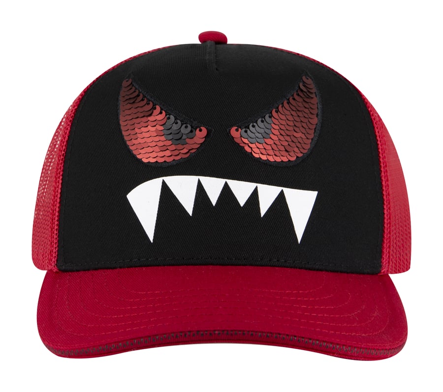 skechers monster eyes trucker-mütze