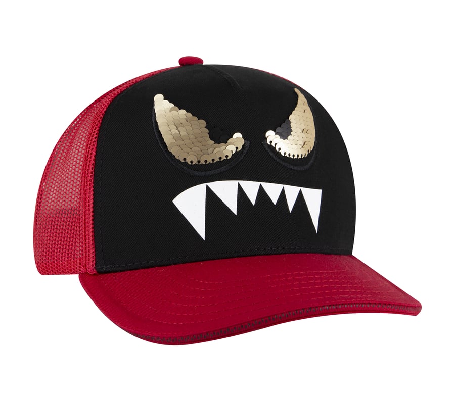 skechers monster eyes trucker-mütze