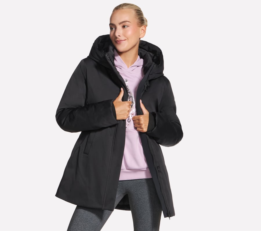 minimalistischer parka
