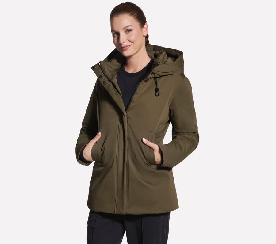 minimalistischer parka