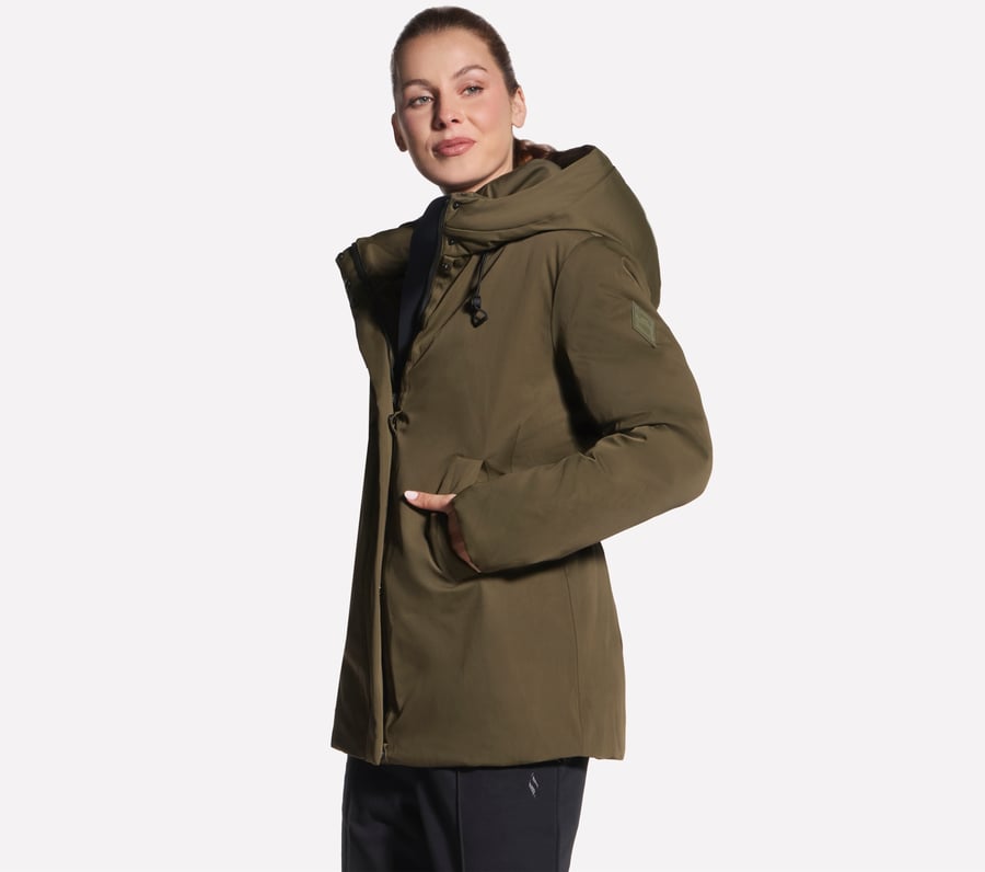 minimalistischer parka