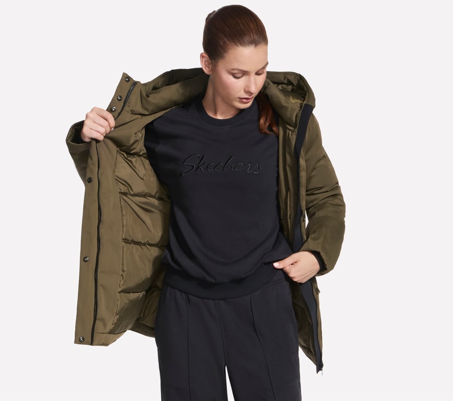 minimalistischer parka