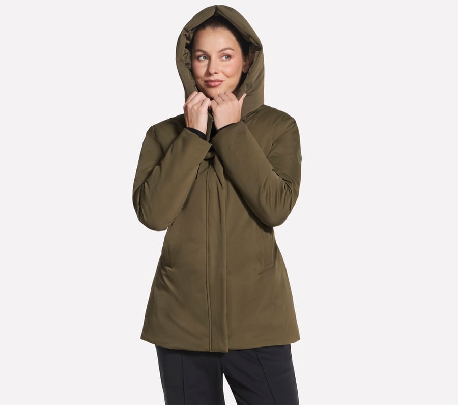 minimalistischer parka