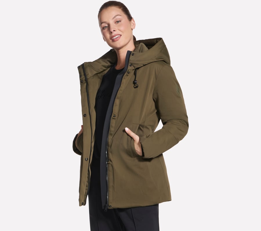 minimalistischer parka