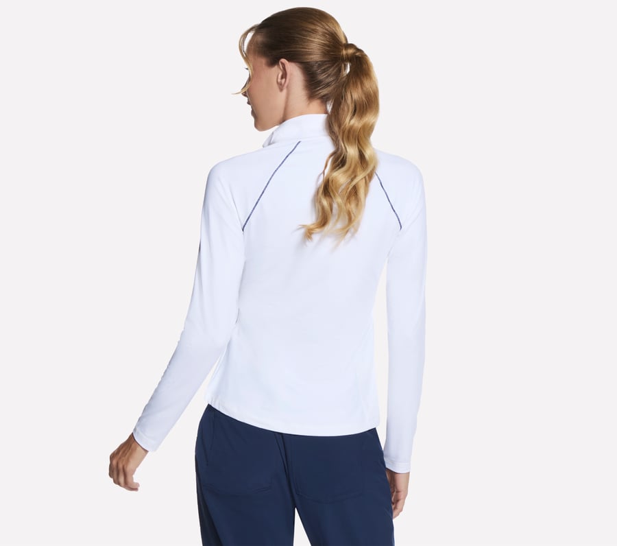 fairway langarmshirt mit 14-reißverschluss