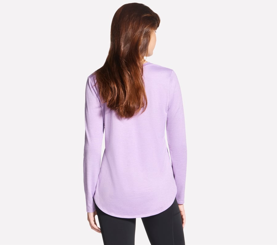 go dri swift stripe langarmshirt