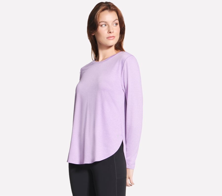 go dri swift stripe langarmshirt