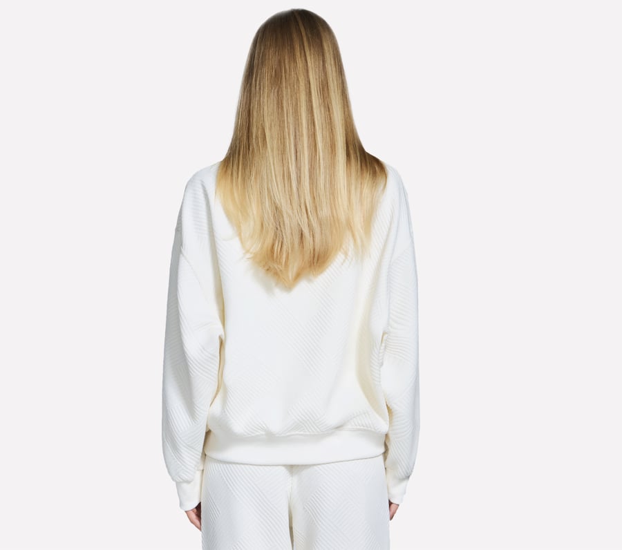 downtown cozy fit langarm-rundhalsband