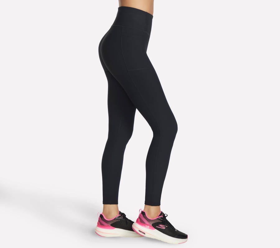 go flex rib leggings in voller länge mit hohem bund