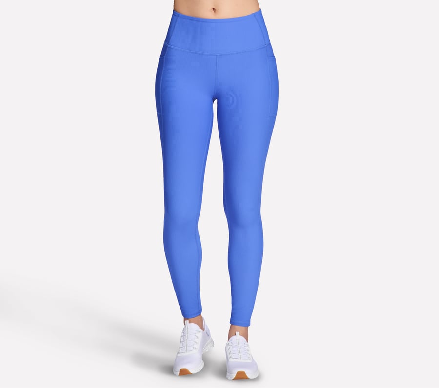 go flex rib leggings in voller länge mit hohem bund