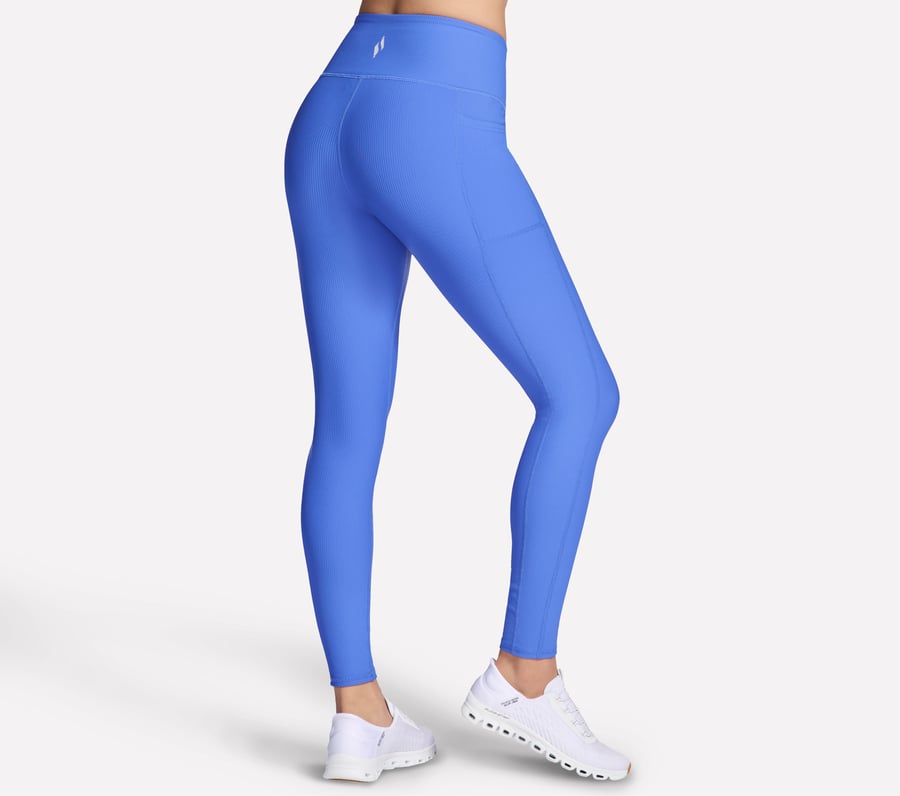go flex rib leggings in voller länge mit hohem bund