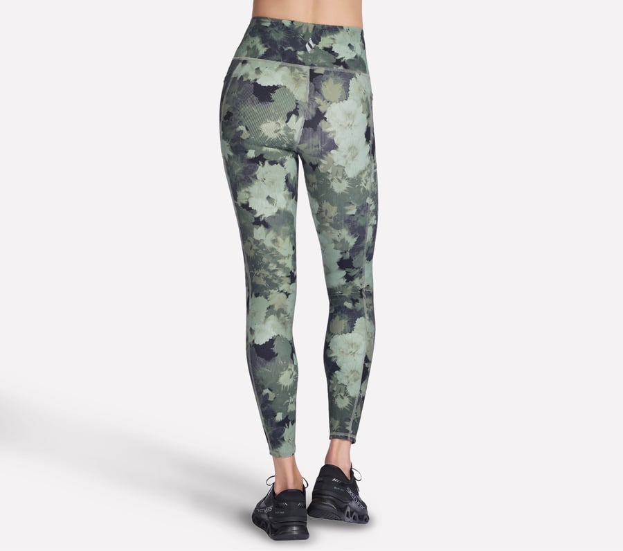 go flex rib inbloom leggings in voller länge mit hohem bund