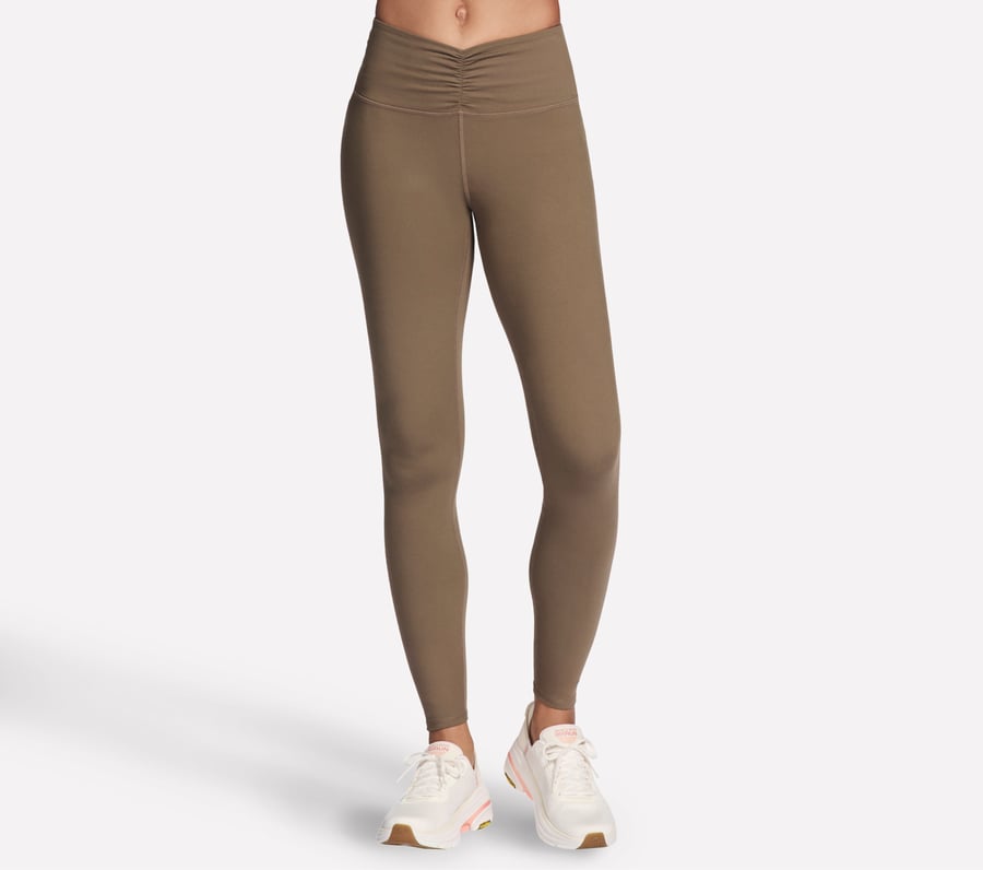 go flex slim leggings in voller länge mit hohem bund