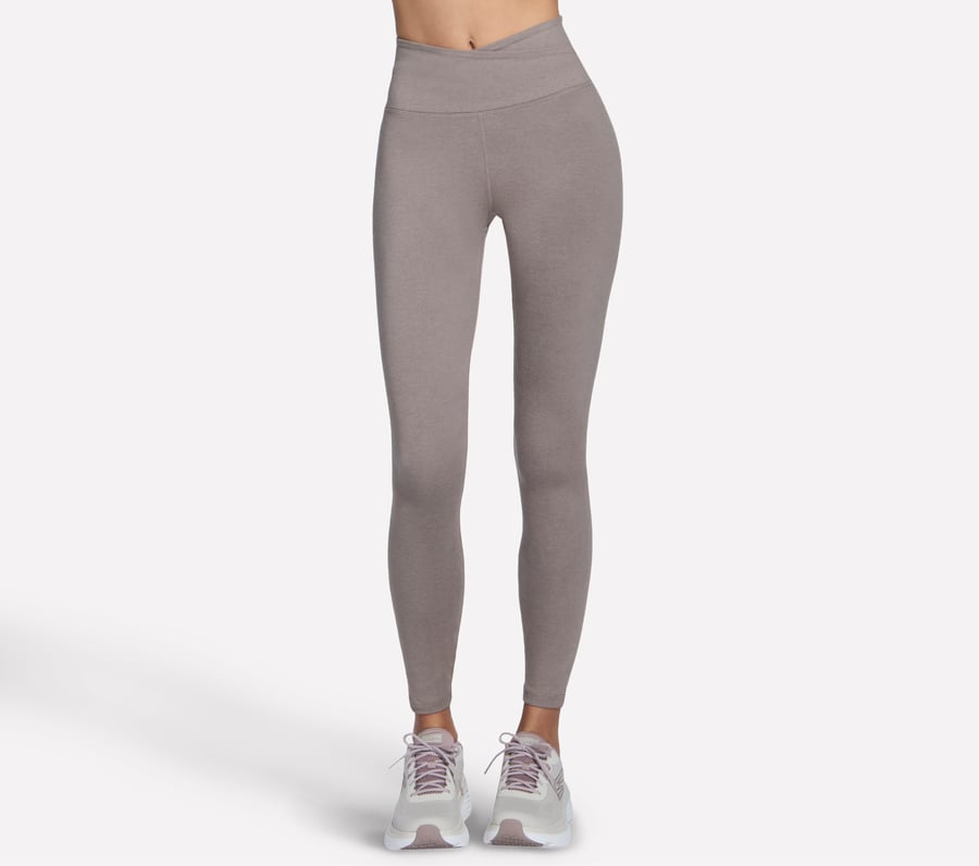 skechdream wickel-leggings in voller länge mit hohem bund