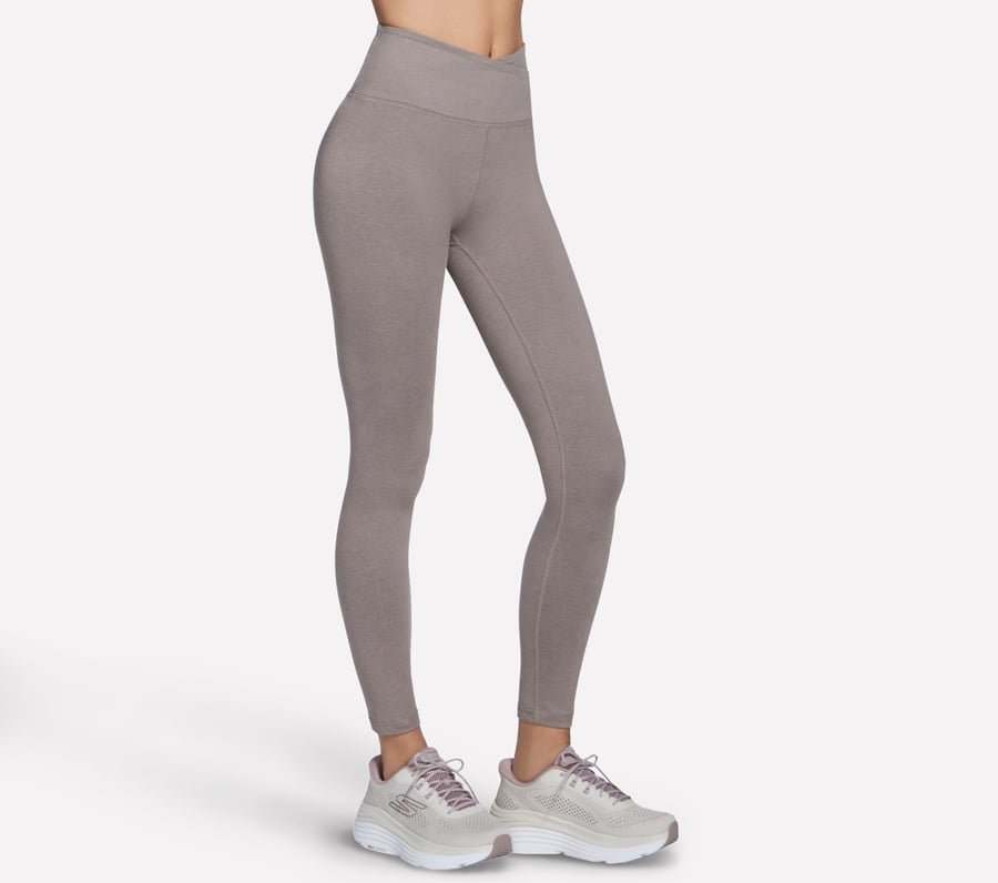skechdream wickel-leggings in voller länge mit hohem bund