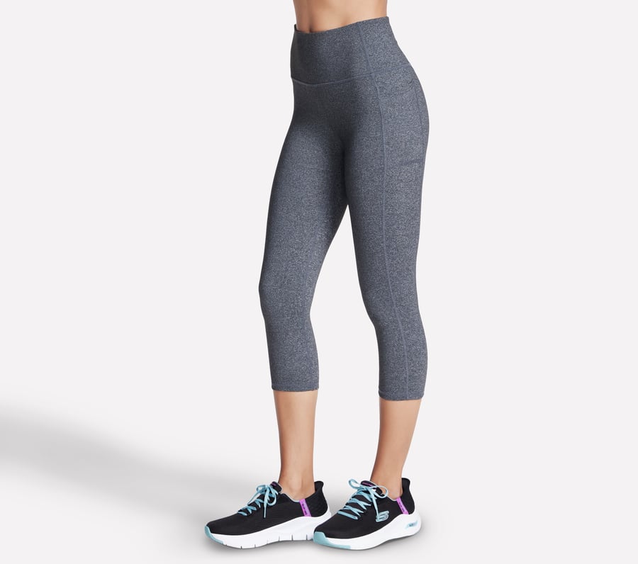 die go walk leggings mit hohem bund und mittelhohem schaft