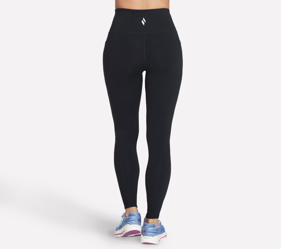 skechers go walk leggings mit hohem bund