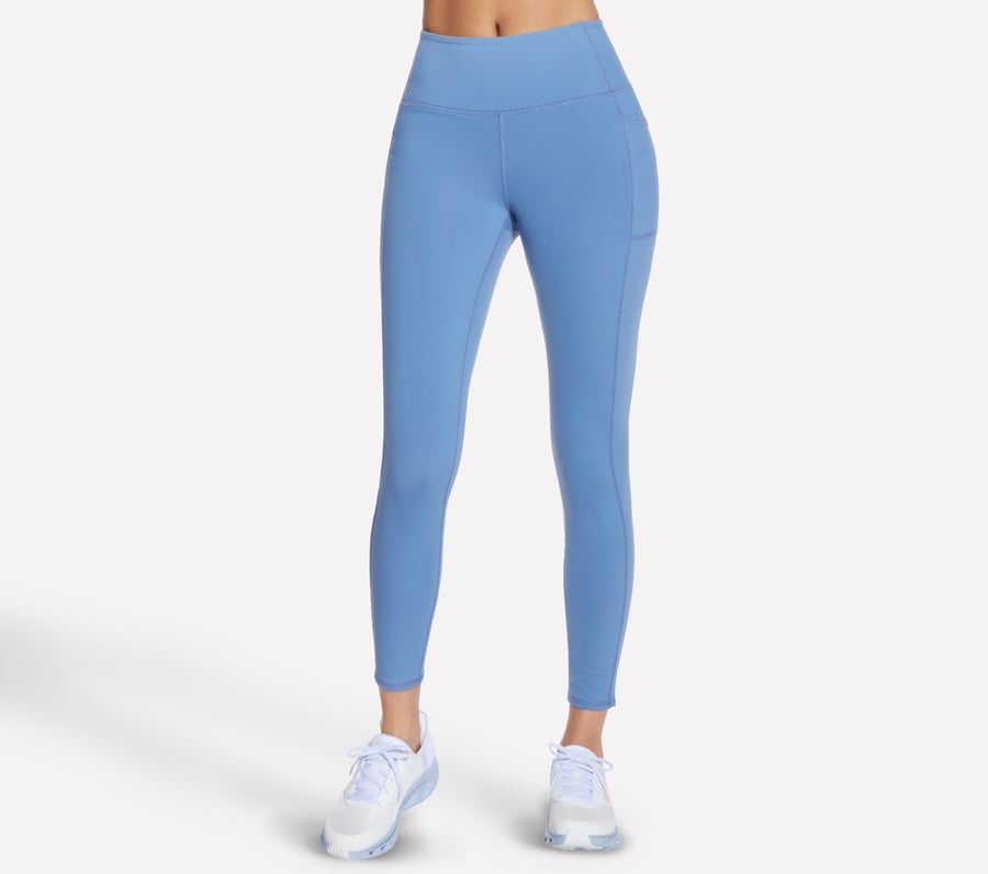 skechers go walk leggings mit hohem bund