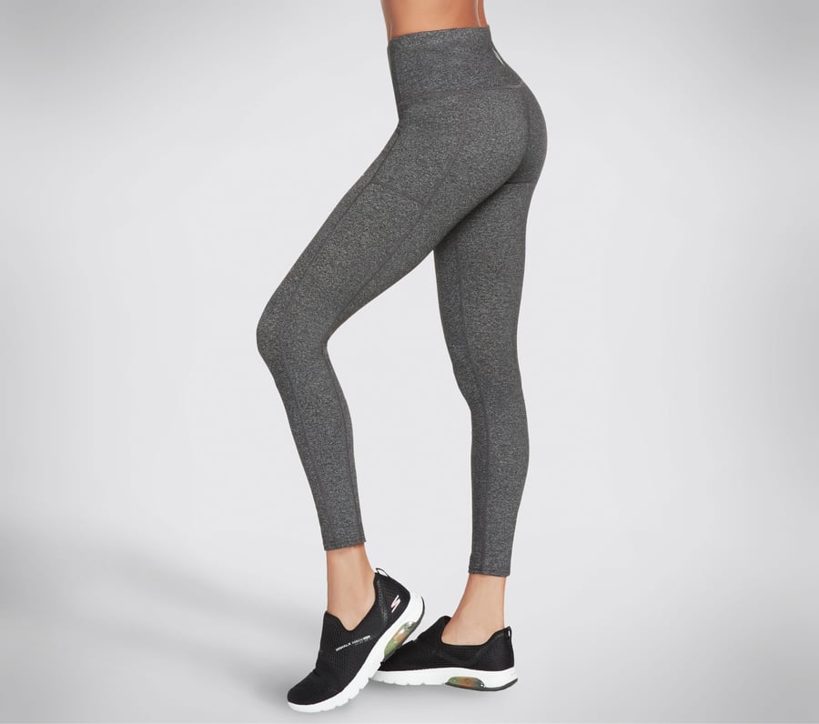 skechers go walk leggings mit hohem bund