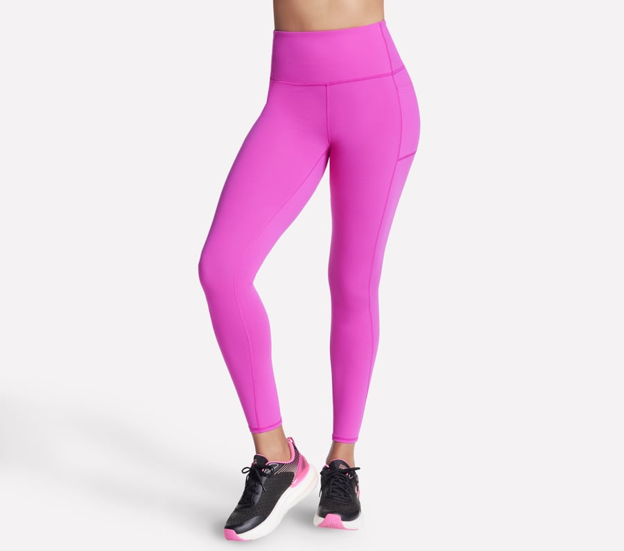 skechers go walk leggings mit hohem bund