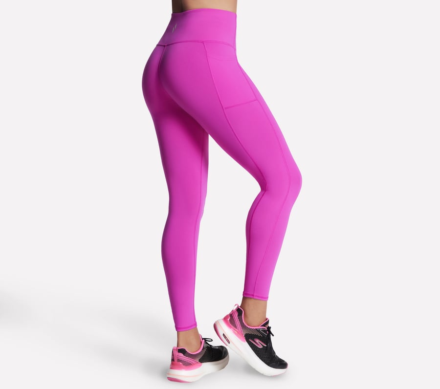 skechers go walk leggings mit hohem bund