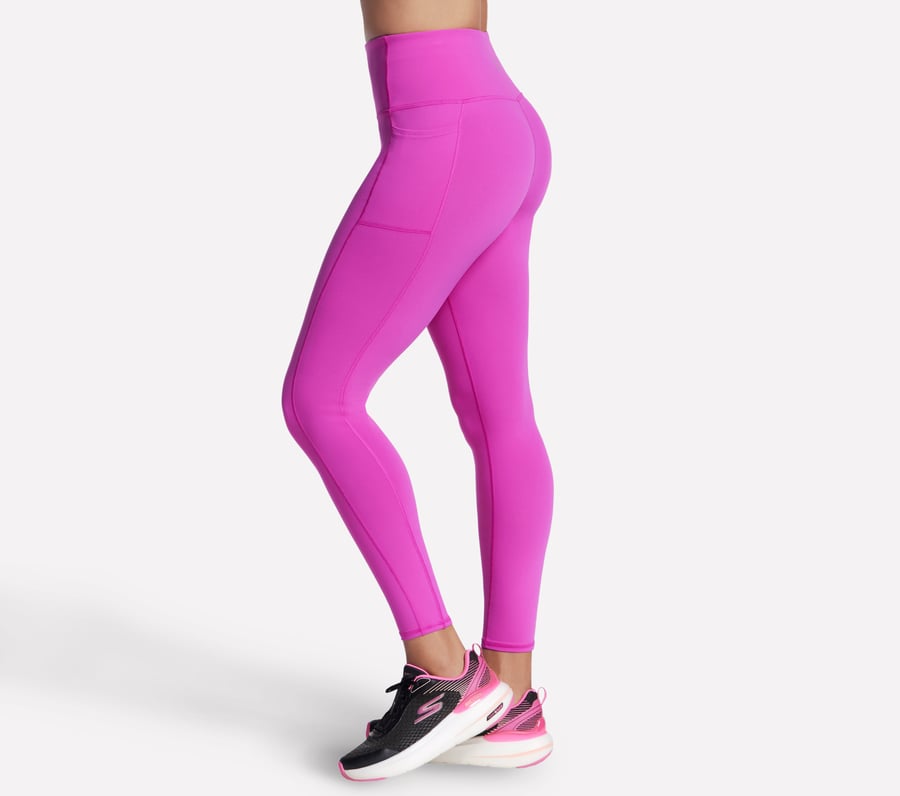 skechers go walk leggings mit hohem bund