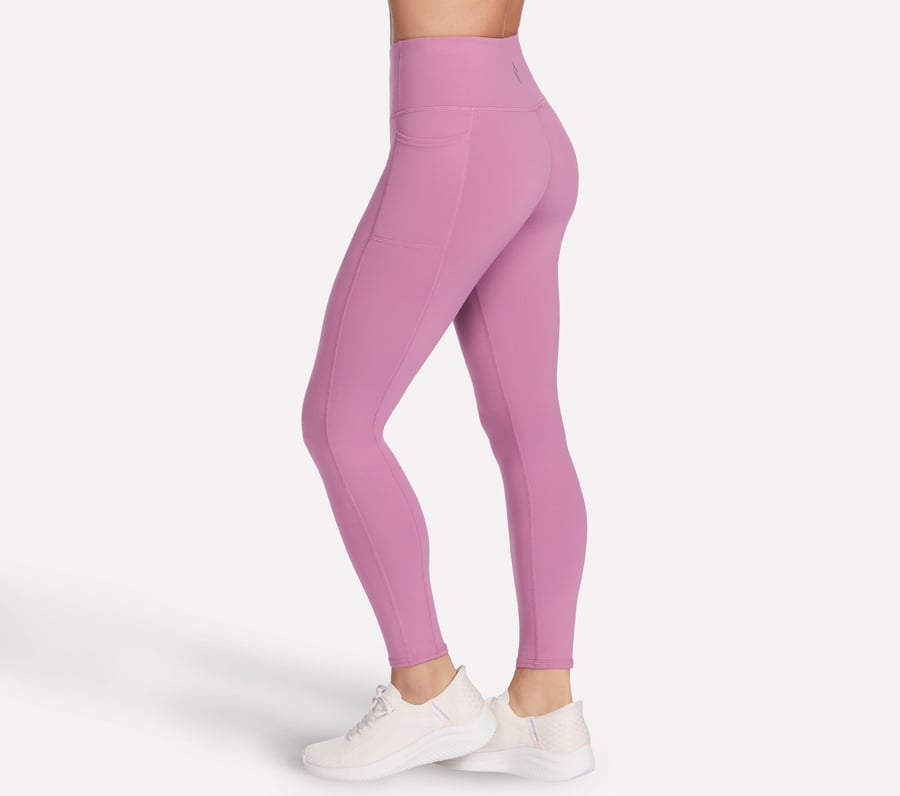 skechers go walk leggings mit hohem bund