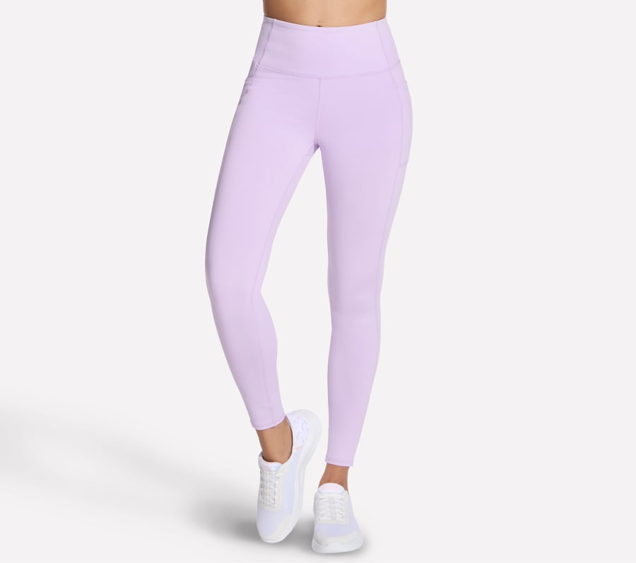 skechers go walk leggings mit hohem bund