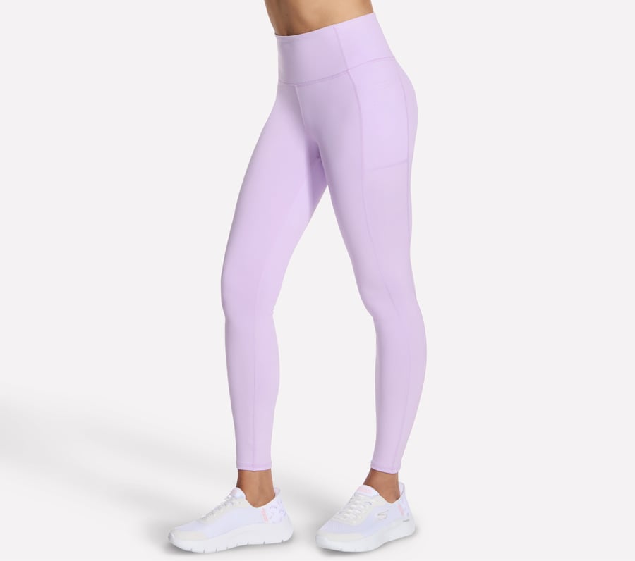 skechers go walk leggings mit hohem bund