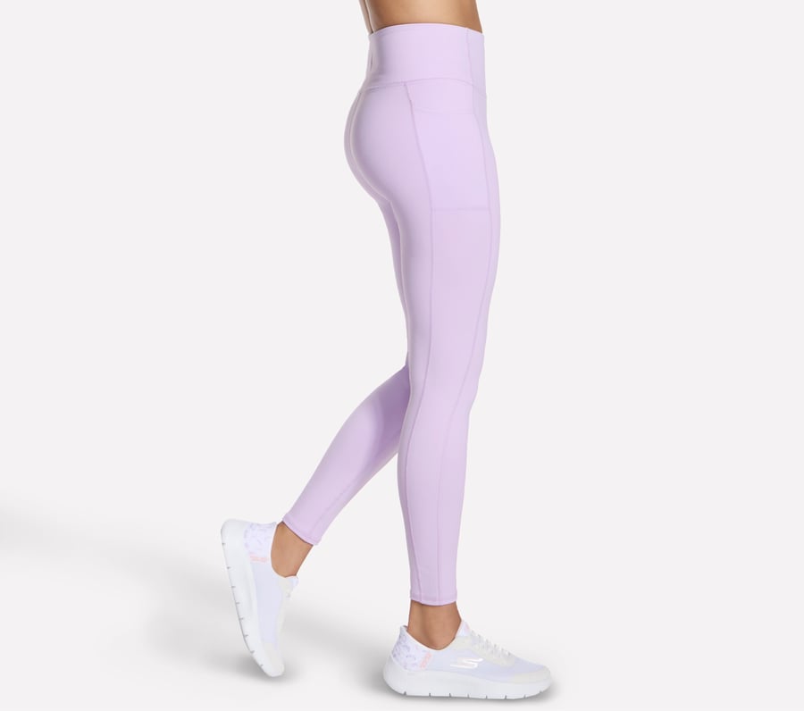 skechers go walk leggings mit hohem bund