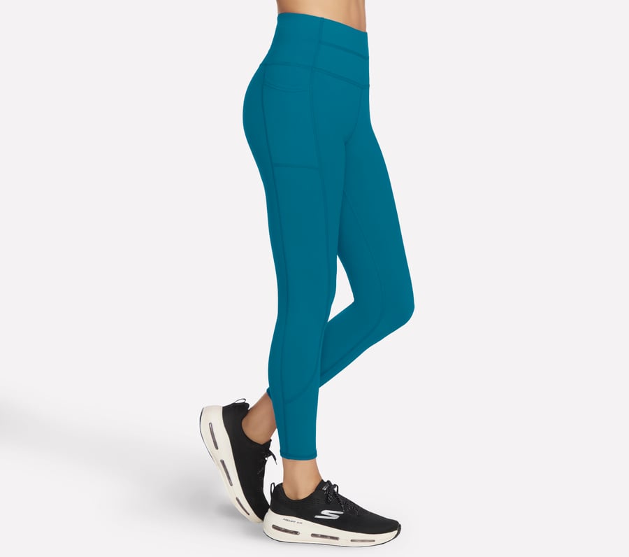 skechers go walk leggings mit hohem bund 78 zoll